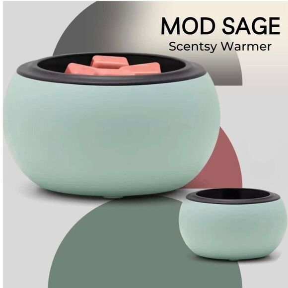 Scentsy Mod Sage Element Warmer - NEW in Box, Unopened - Picture 3 of 4